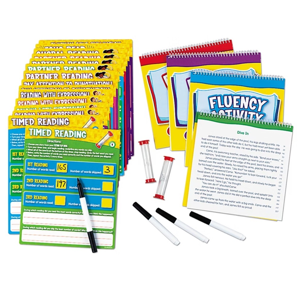 Teaching Fluency Skills Activity Center